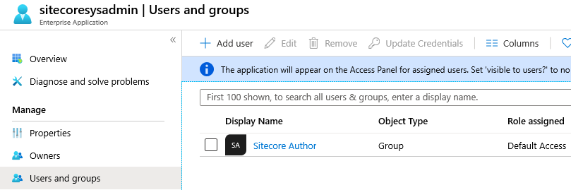 azure enterprise application group assigned blog vinicius deschamps