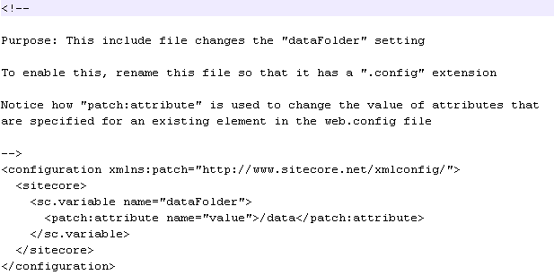Sitecore Datafolder Config Modify Blog Vinicius Deschamps