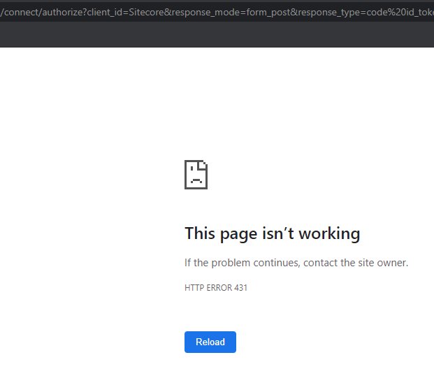 Sitecore Identity Server And Azure AD Security Groups Limit HTTP Error 431 Blog Vinicius Deschamps