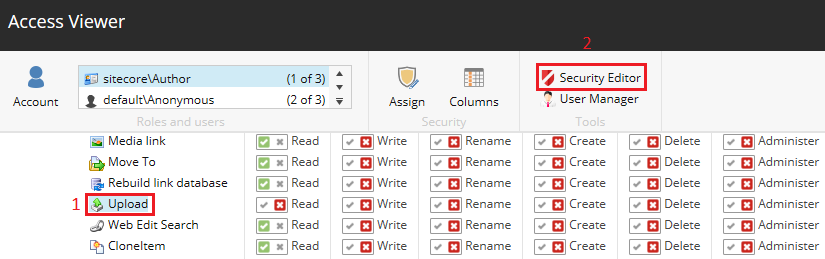 Sitecore Remove Inheritance Security Editor Blog Vinicius Deschamps