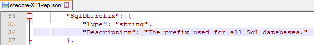 Sitecore XP1 Rep JSON File Add Default Value Parameter Blog Vinicius Deschamps