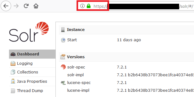 Solr HTTPS Enabled Blog Vinicius Deschamps