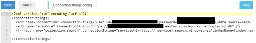 Sitecore xConnect Search ConnectionStrings Config Blog Vinicius Deschamps