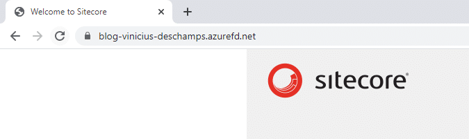 azure front door access sitecore cm blog vinicius deschamps