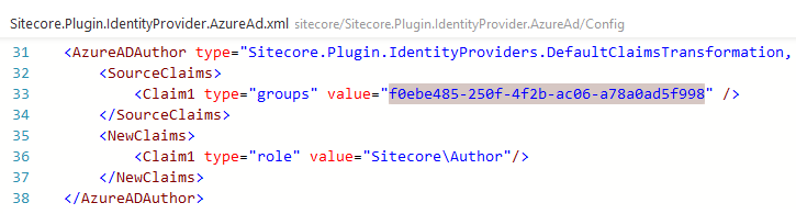 Azure App Service Editor Sitecore Plugin Identity Azure AD Config Blog Vinicius Deschamps