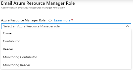 azure create action group notifications email azure manager role blog vinicius deschamps