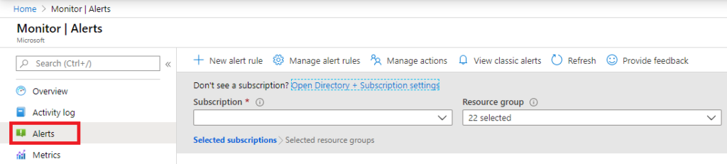 azure monitor alerts blog vinicius deschamps