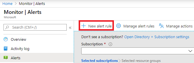 azure monitor alerts new alert rule blog vinicius deschamps