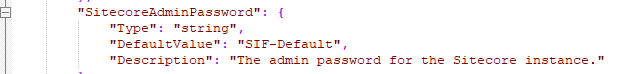 Sitecore Admin Password JSON File Blog Vinicius Deschamps