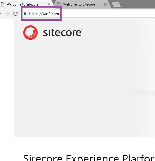 Sitecore Experience Platform Fresh Installation SSL SAN domains domain Blog Vinicius Deschamps