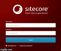 Sitecore login process not working demonstration Blog Vinicius Deschamps