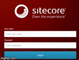 Sitecore login process working demonstration Blog Vinicius Deschamps
