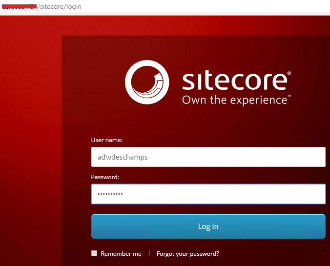 Sitecore Login using Active Directory AD account Blog Vinicius Deschamps