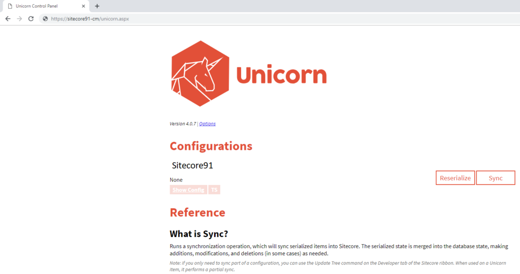 Sitecore Unicorn Console Blog Vinicius Deschamps