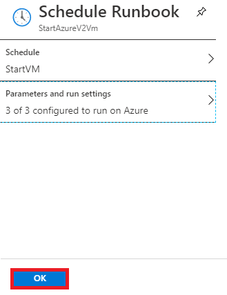 azure automation accounts runbooks link to schedule schedule runbook configured blog vinicius deschamps