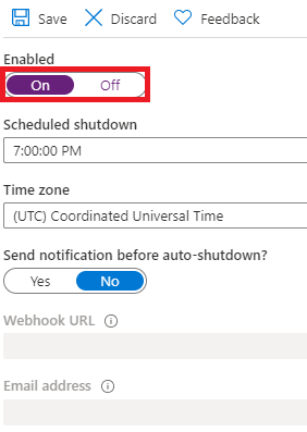 azure virtual machine operations auto shutdown enabled on blog vinicius deschamps