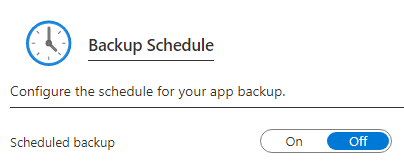 azure app services backup configuration backup schedule blog vinicius deschamps
