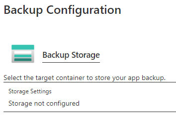 azure app services backup configuration backup storage blog vinicius deschamps